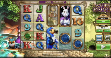 Screenshot of White Rabbit Megaways online slot